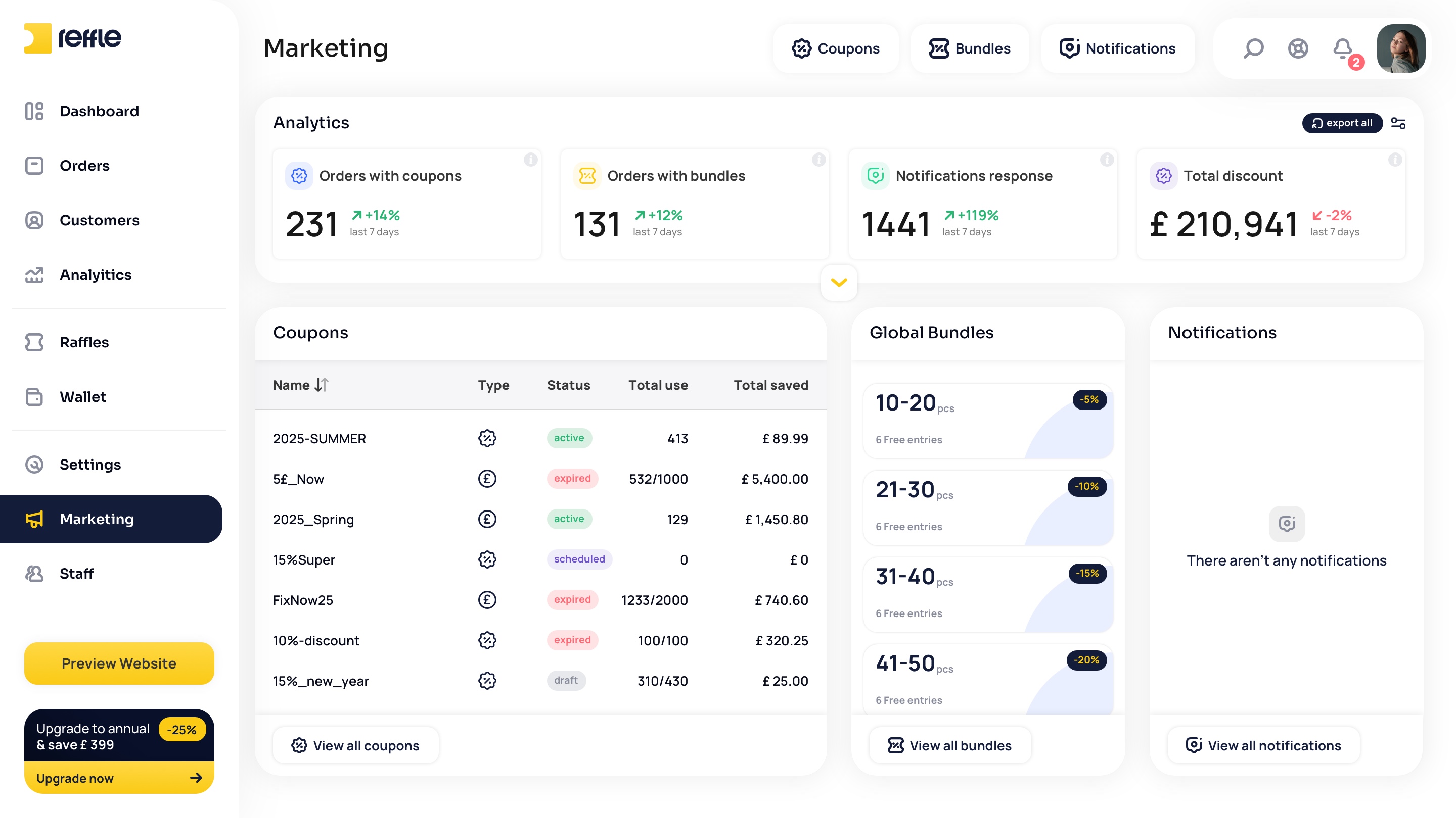 Marketing screen 1